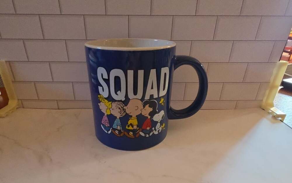 Silver Buffalo Peanuts Squad 20 oz Ceramic Mug